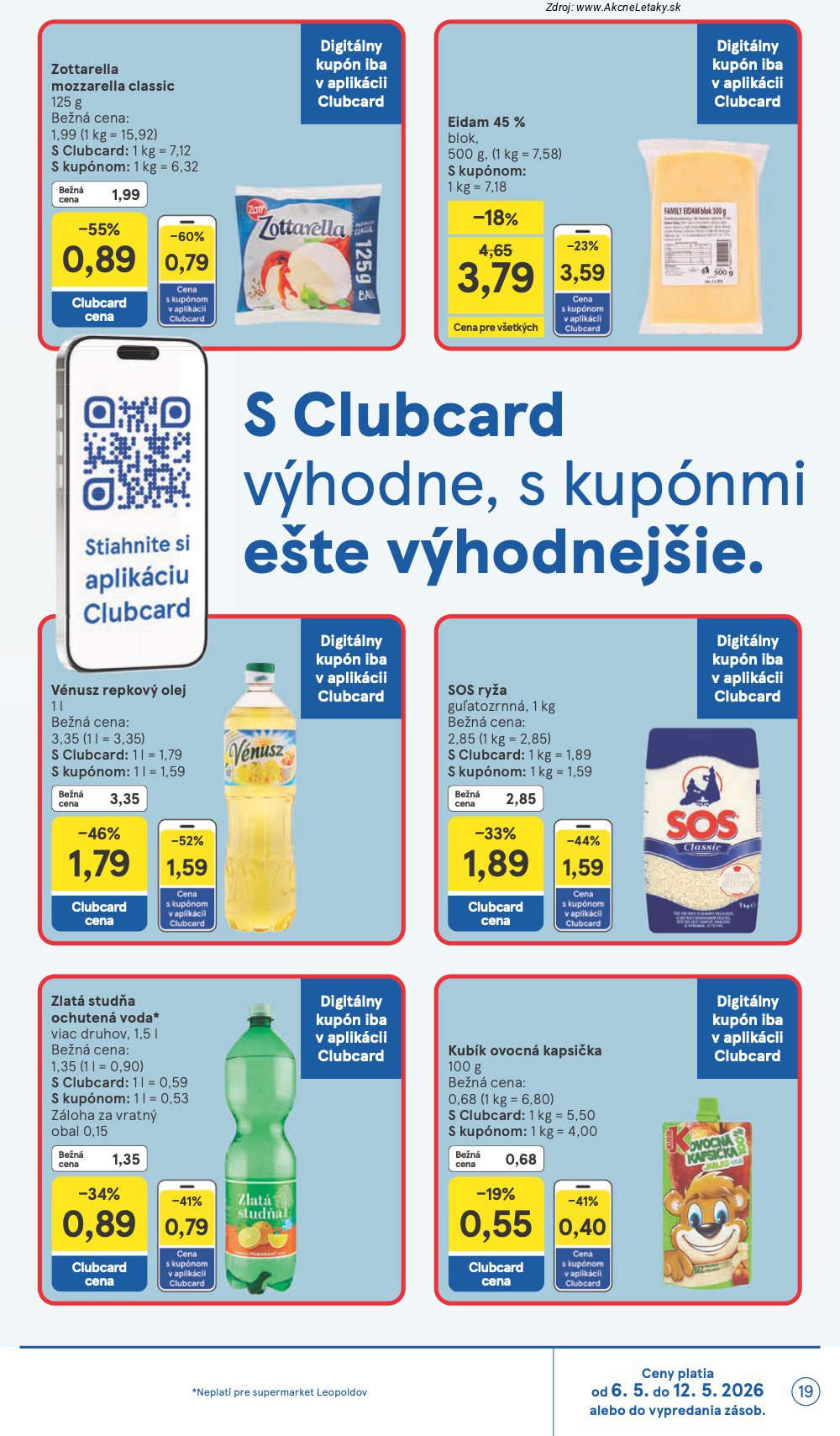 Leták Tesco (6. 5. - 12. 5. 2026) - strana 19 z 31