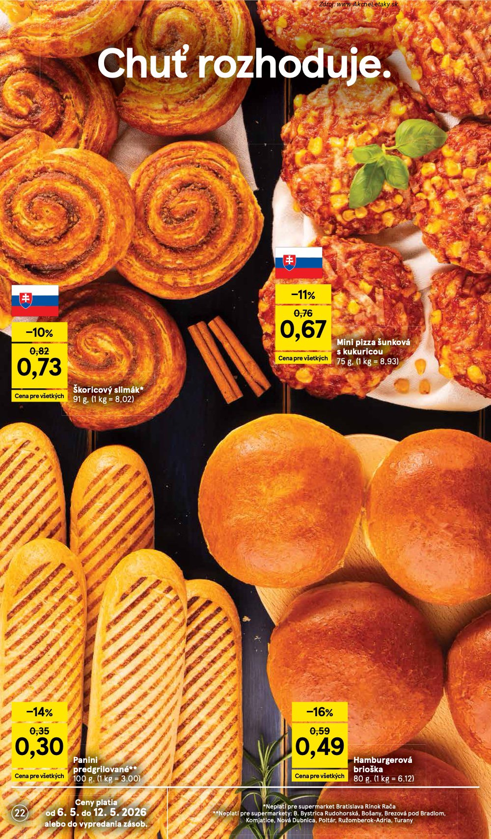 Leták Tesco (6. 5. - 12. 5. 2026) - strana 22 z 31