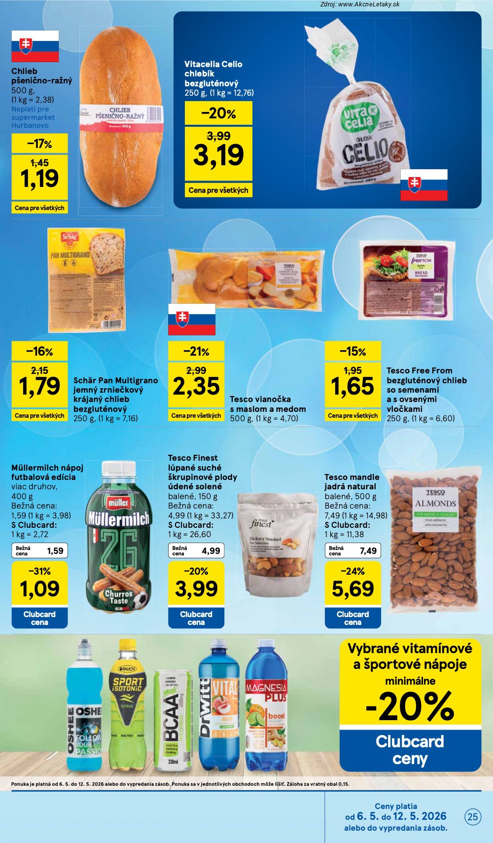 Leták Tesco (6. 5. - 12. 5. 2026) - strana 25 z 31