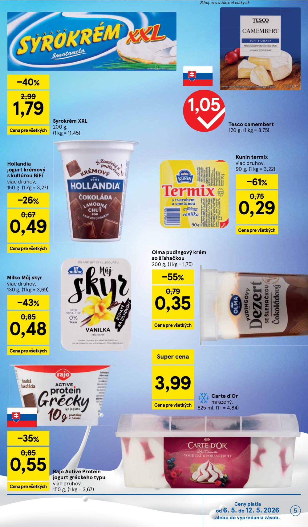 Leták Tesco (6. 5. - 12. 5. 2026) - strana 5 z 31