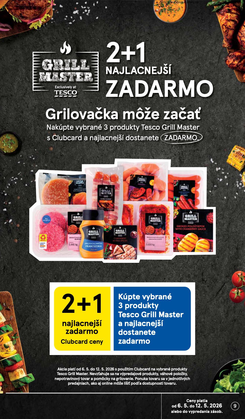 Leták Tesco (6. 5. - 12. 5. 2026) - strana 9 z 31