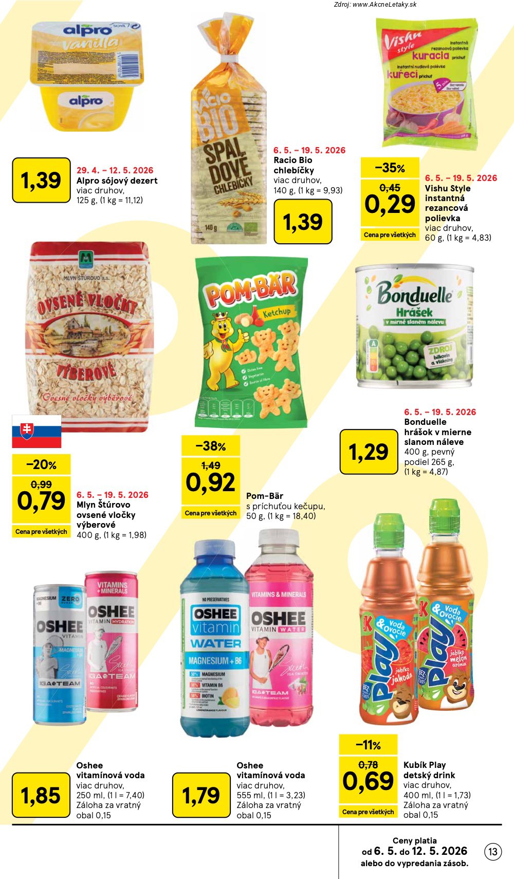 Leták Tesco (6. 5. - 12. 5. 2026) - strana 13 z 50