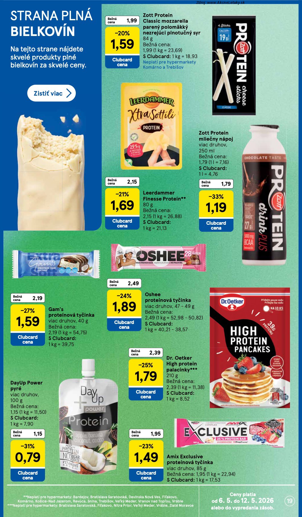 Leták Tesco (6. 5. - 12. 5. 2026) - strana 19 z 50