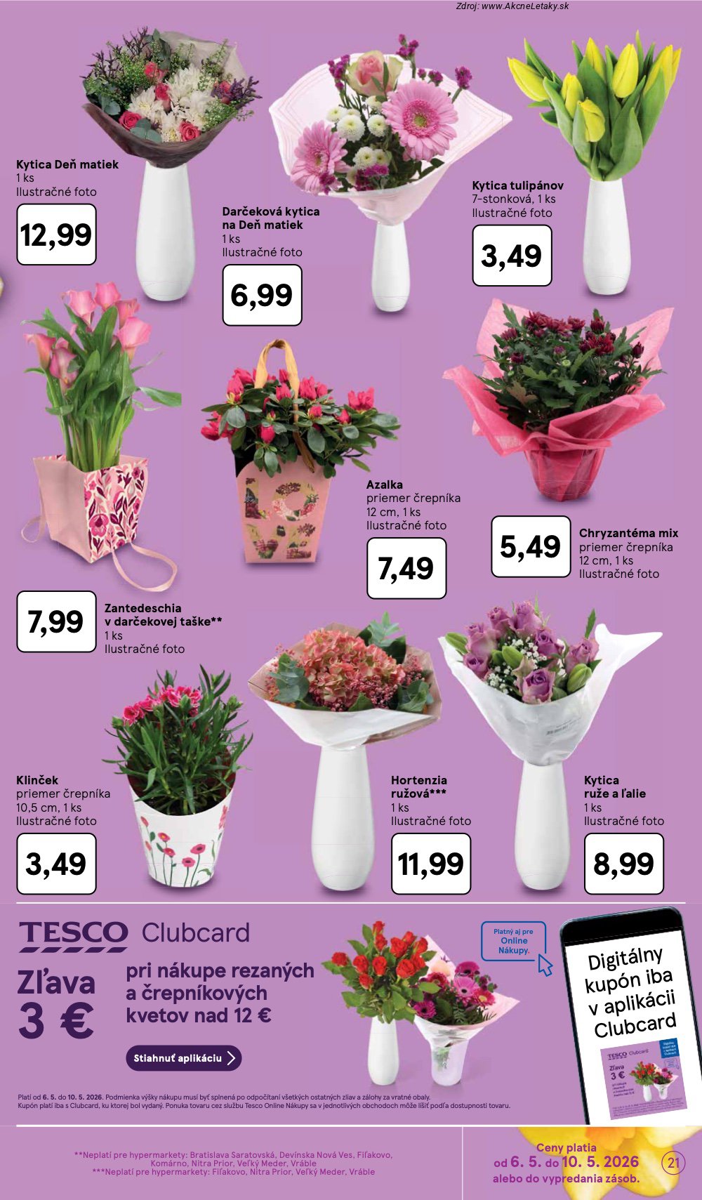 Leták Tesco (6. 5. - 12. 5. 2026) - strana 21 z 50