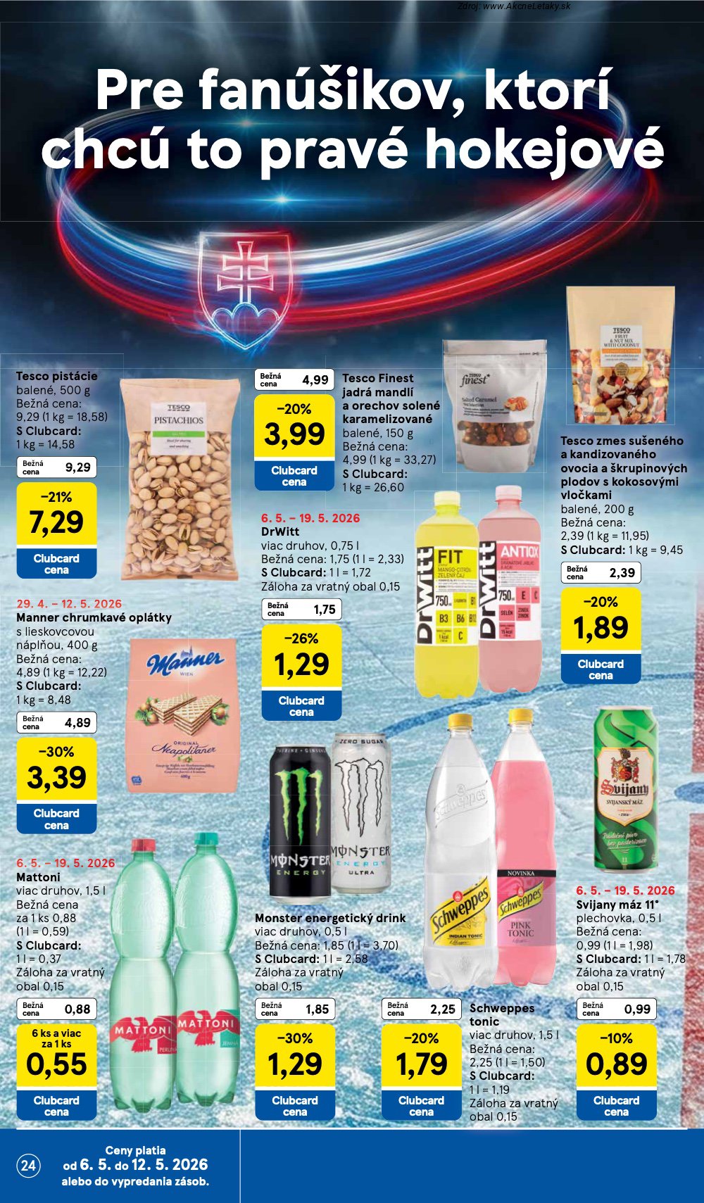Leták Tesco (6. 5. - 12. 5. 2026) - strana 24 z 50