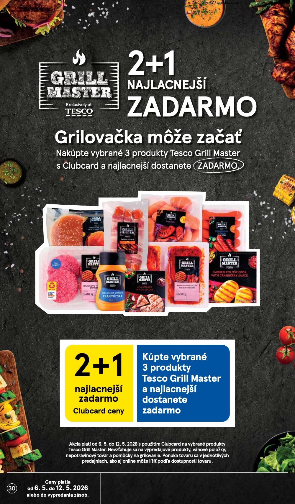 Leták Tesco (6. 5. - 12. 5. 2026) - strana 30 z 50