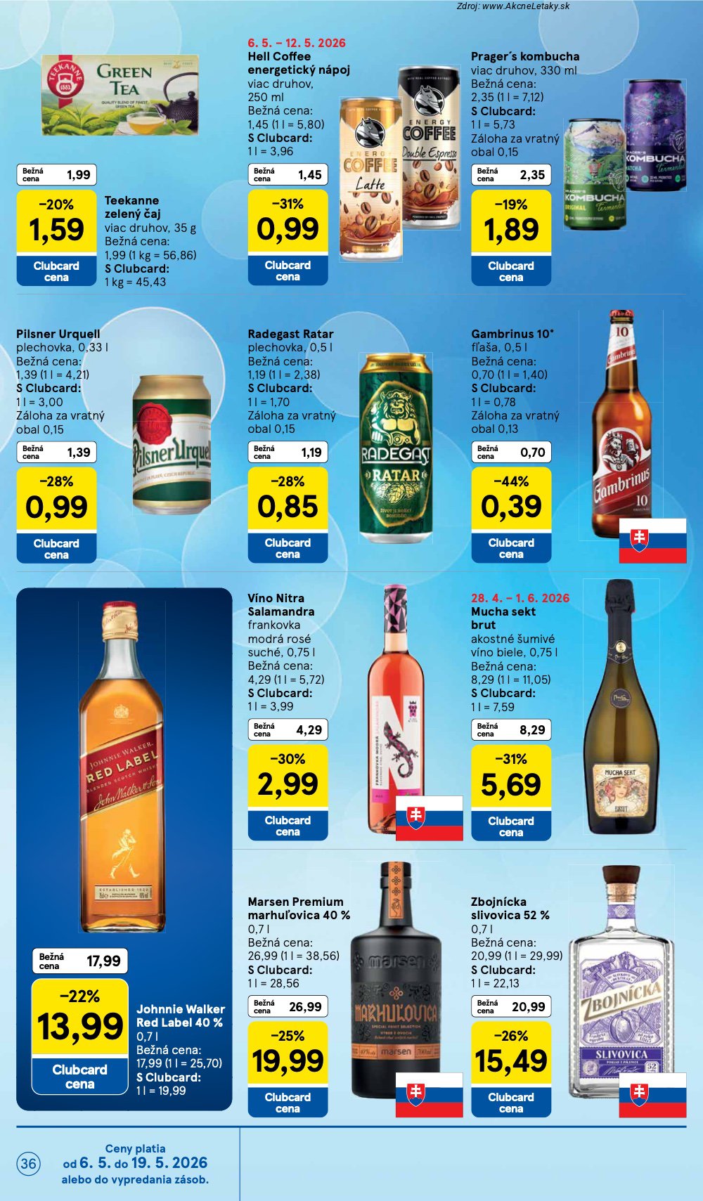 Leták Tesco (6. 5. - 12. 5. 2026) - strana 36 z 50