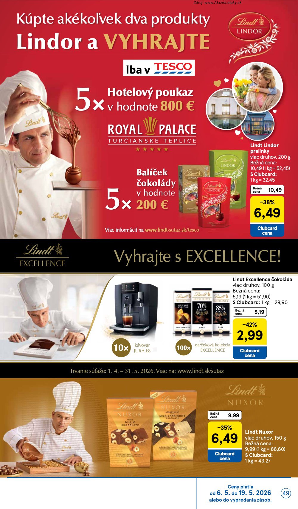 Leták Tesco (6. 5. - 12. 5. 2026) - strana 49 z 50