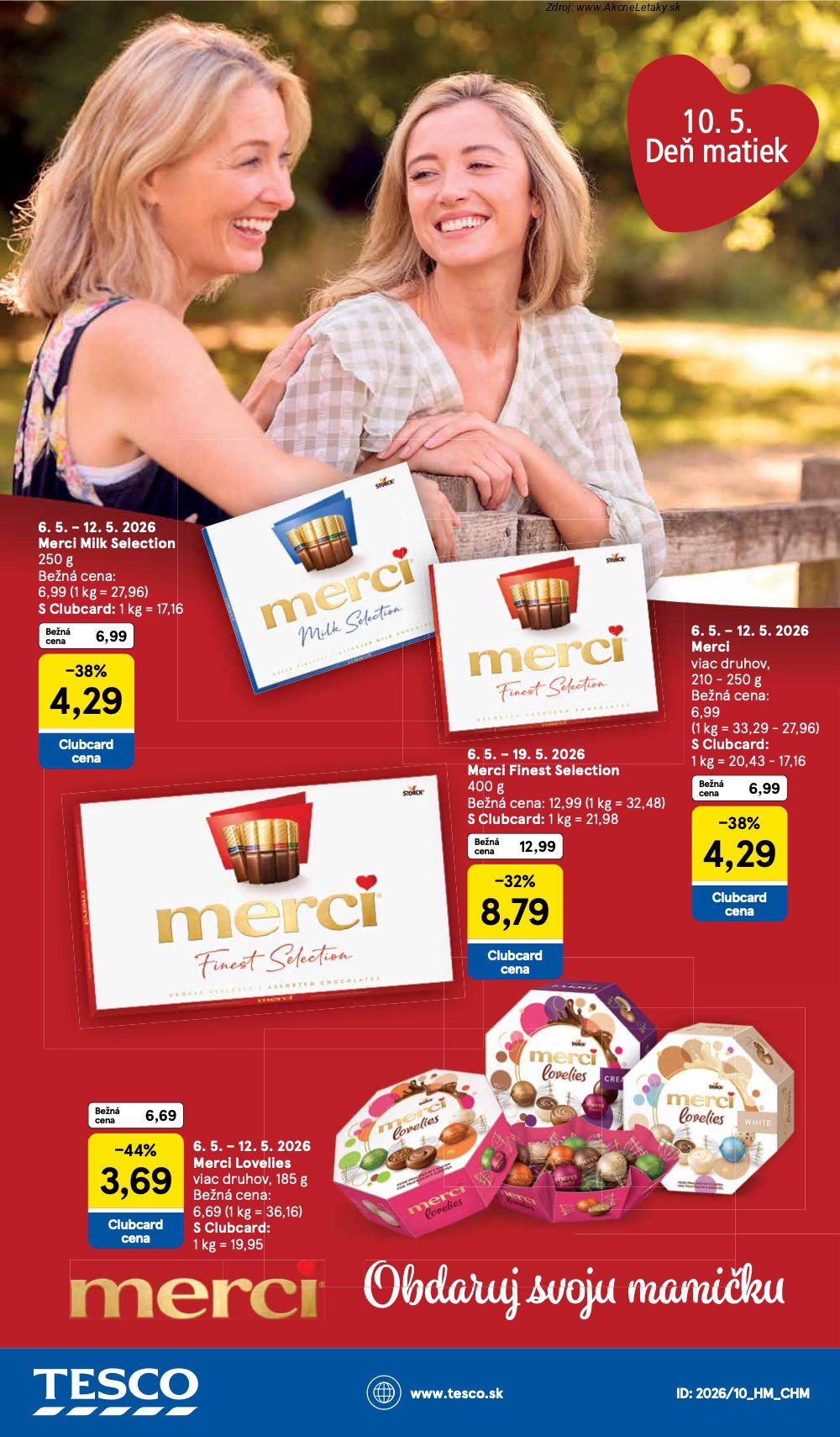 Leták Tesco (6. 5. - 12. 5. 2026) - strana 50 z 50