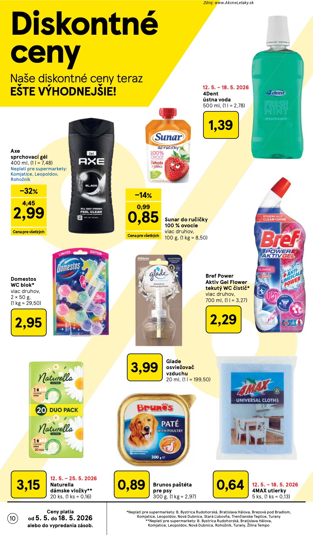 Leták Tesco (13. 5. - 19. 5. 2026) - strana 10 z 31