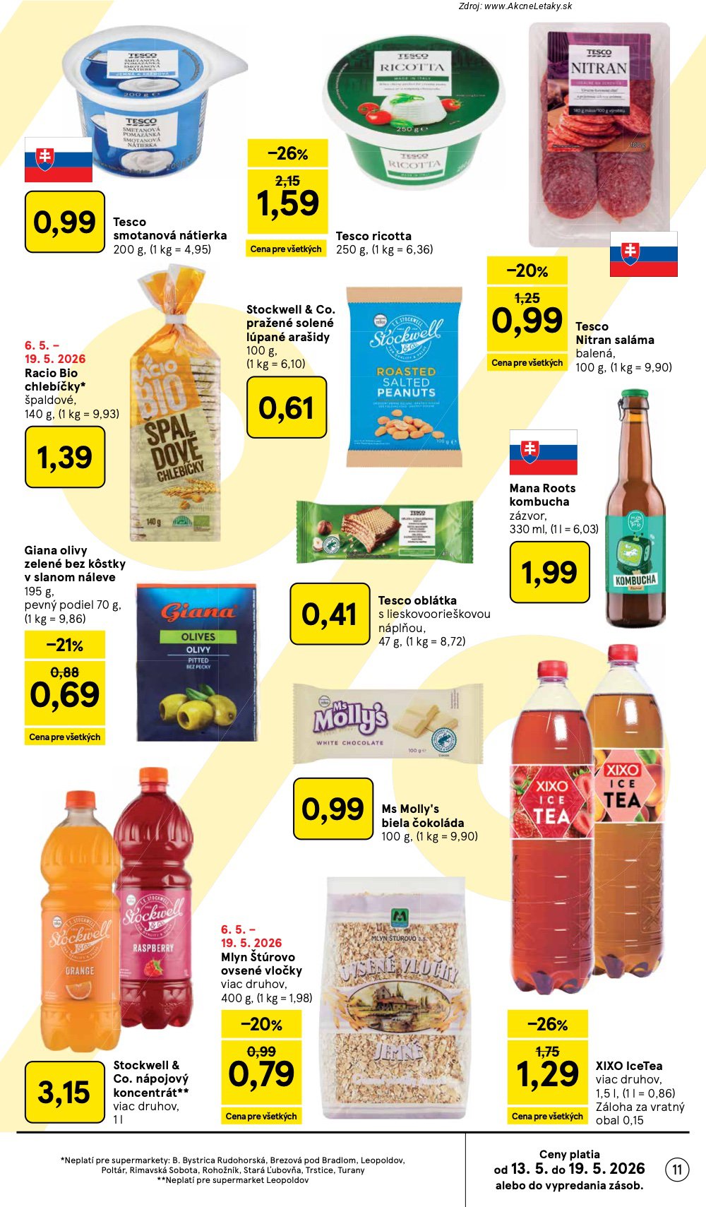 Leták Tesco (13. 5. - 19. 5. 2026) - strana 11 z 31