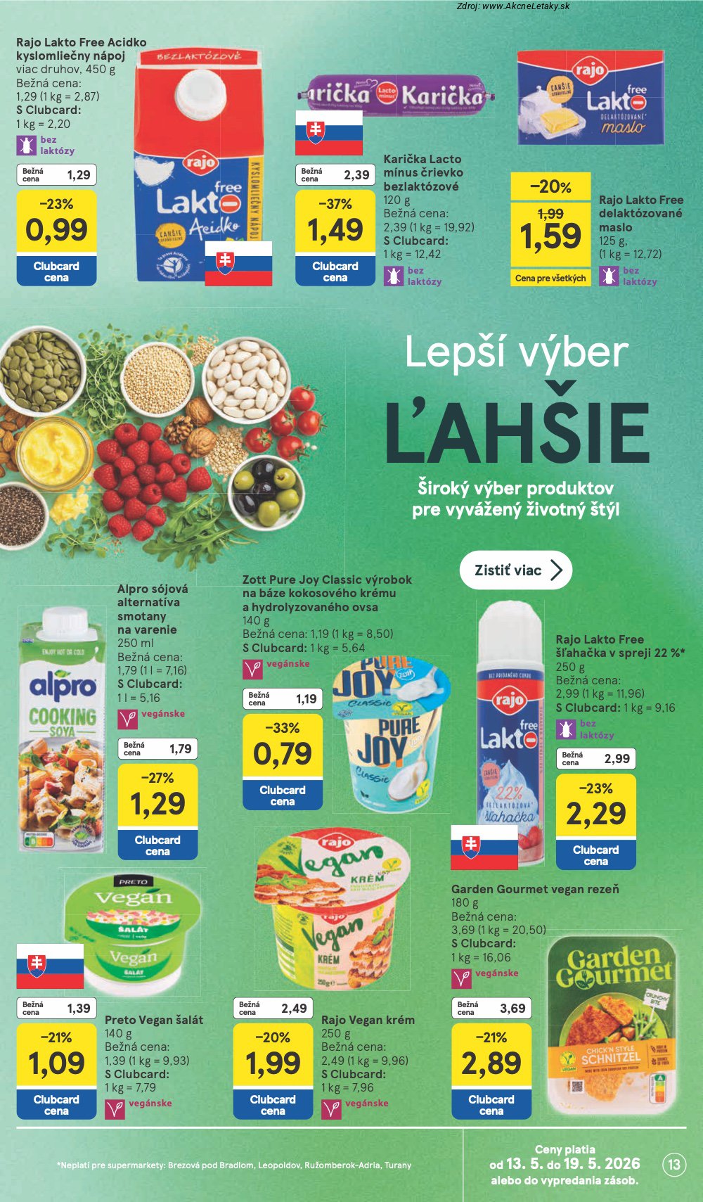 Leták Tesco (13. 5. - 19. 5. 2026) - strana 13 z 31