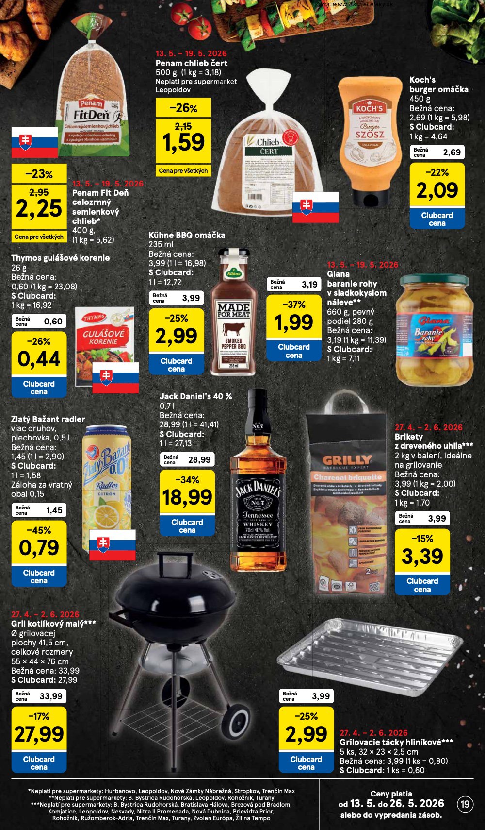 Leták Tesco (13. 5. - 19. 5. 2026) - strana 19 z 31