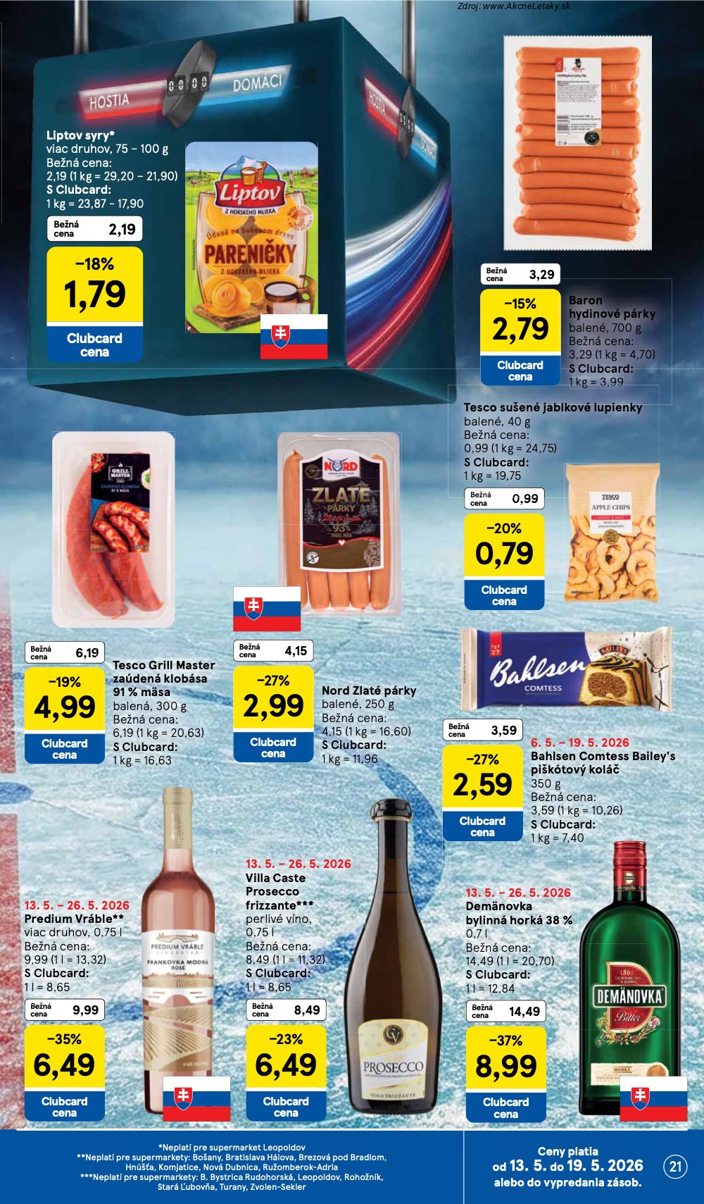 Leták Tesco (13. 5. - 19. 5. 2026) - strana 21 z 31