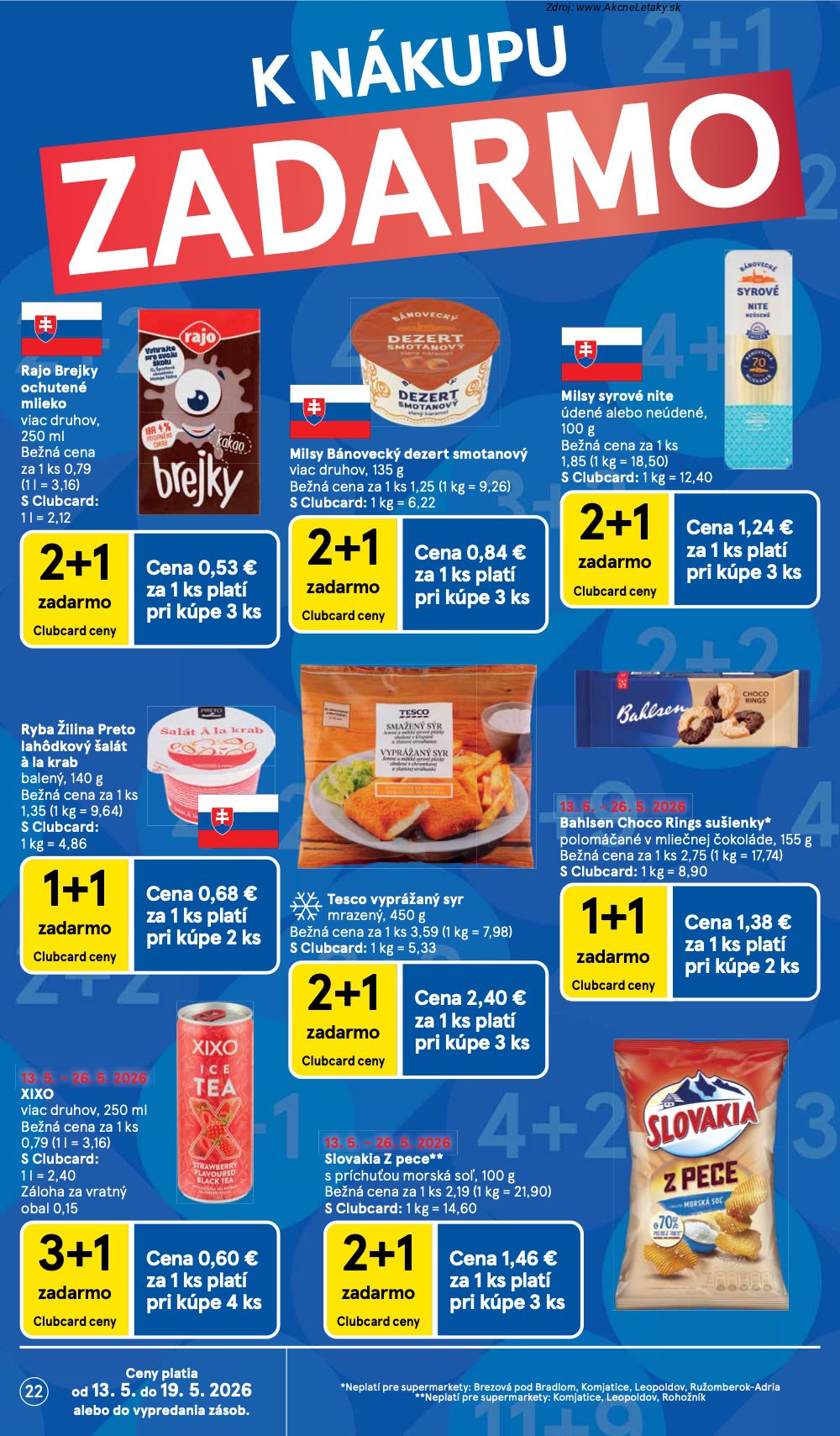 Leták Tesco (13. 5. - 19. 5. 2026) - strana 22 z 31