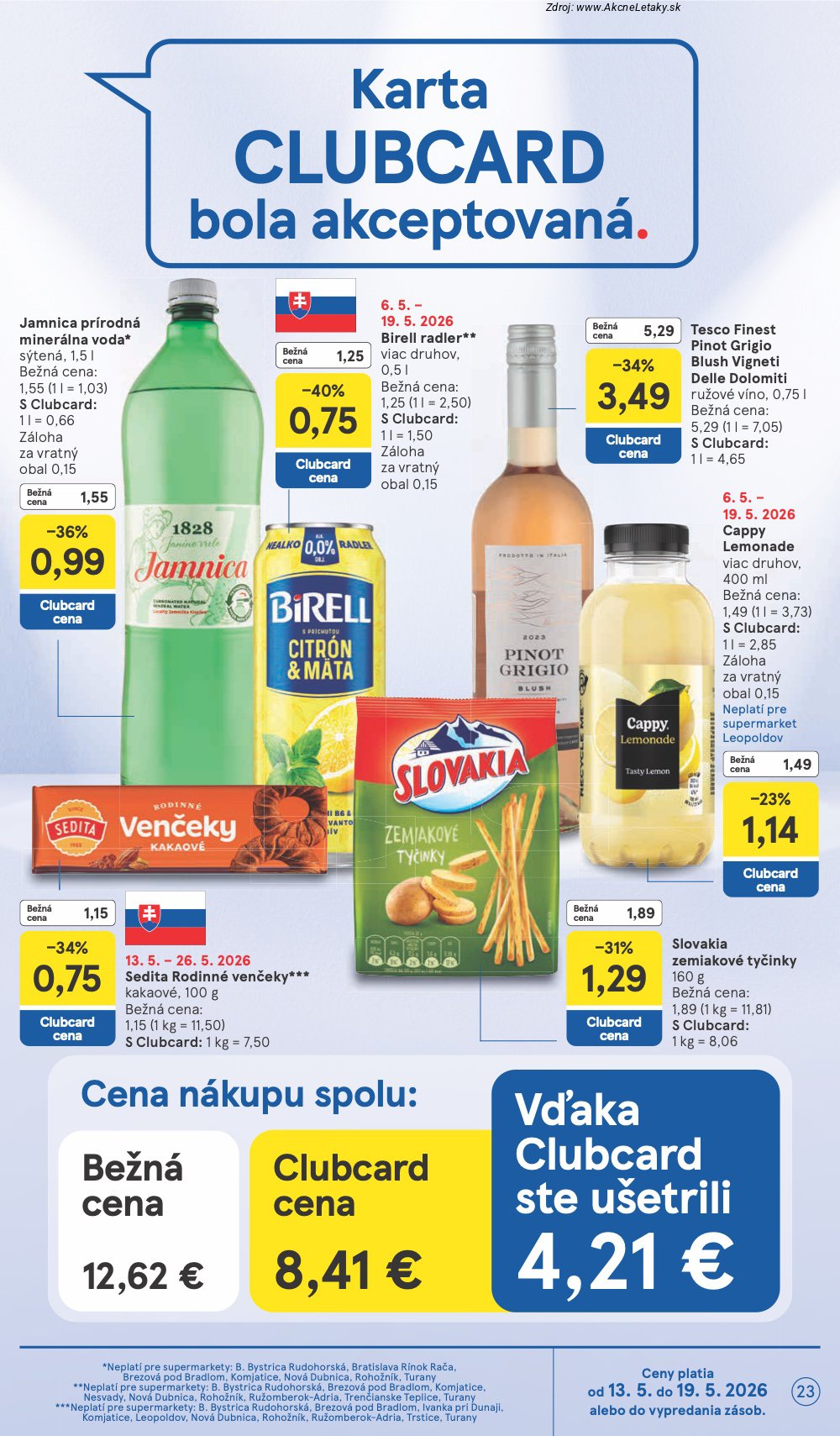 Leták Tesco (13. 5. - 19. 5. 2026) - strana 23 z 31