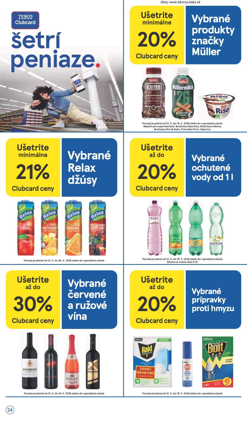 Leták Tesco (13. 5. - 19. 5. 2026) - strana 24 z 31