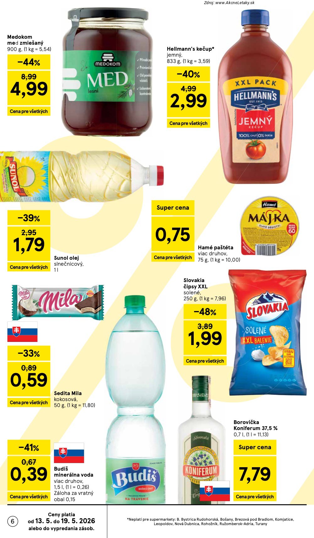 Leták Tesco (13. 5. - 19. 5. 2026) - strana 6 z 31