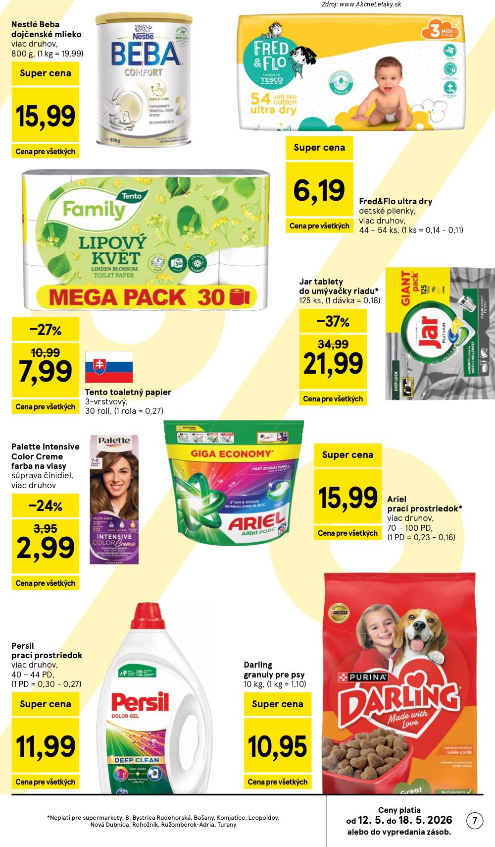 Leták Tesco (13. 5. - 19. 5. 2026) - strana 7 z 31