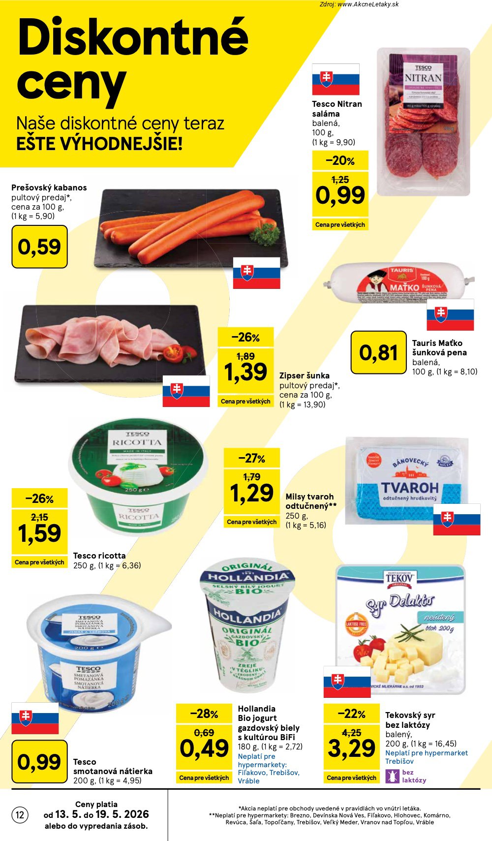 Leták Tesco - strana 12