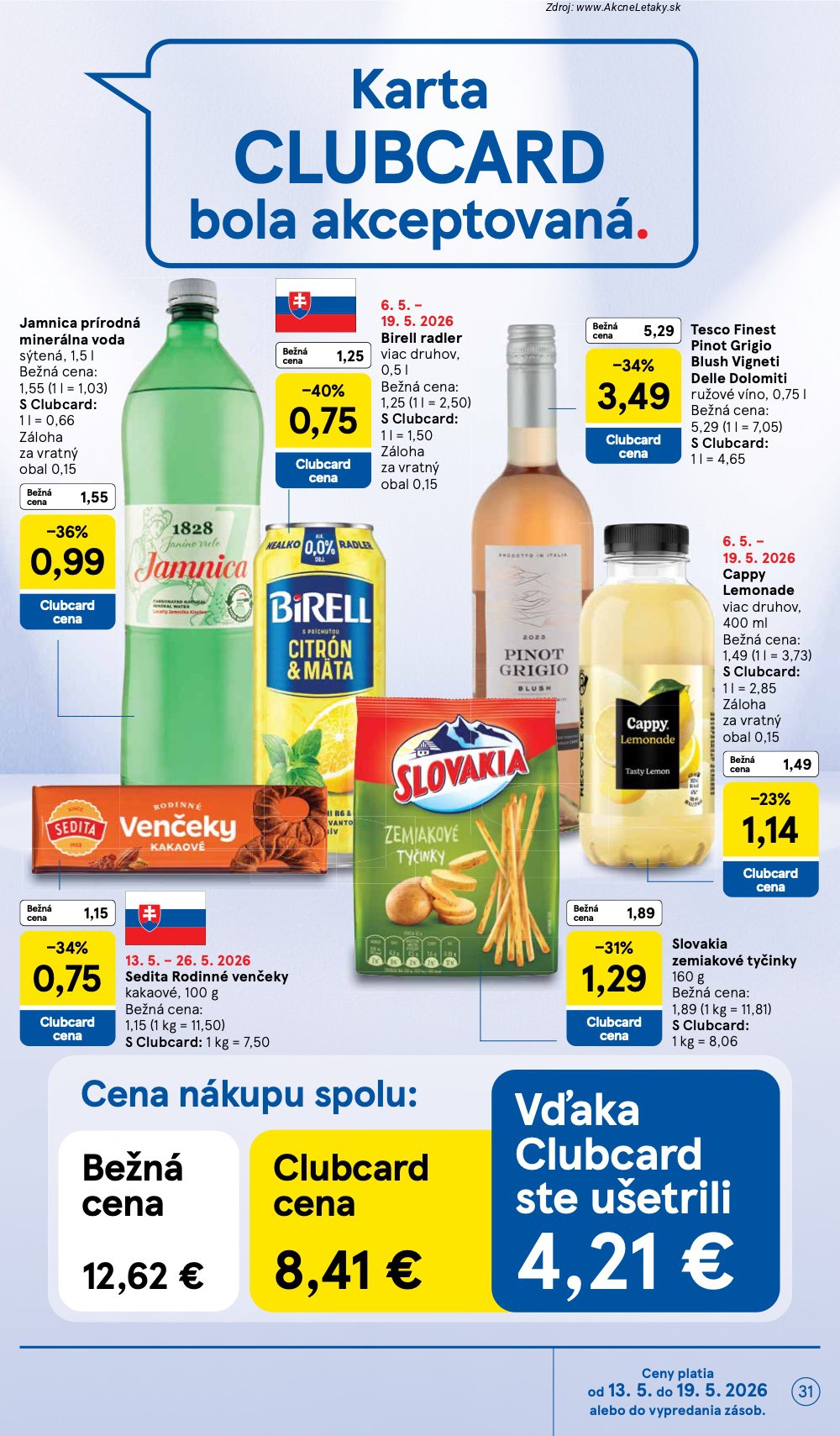 Leták Tesco (13. 5. - 19. 5. 2026) - strana 31 z 51