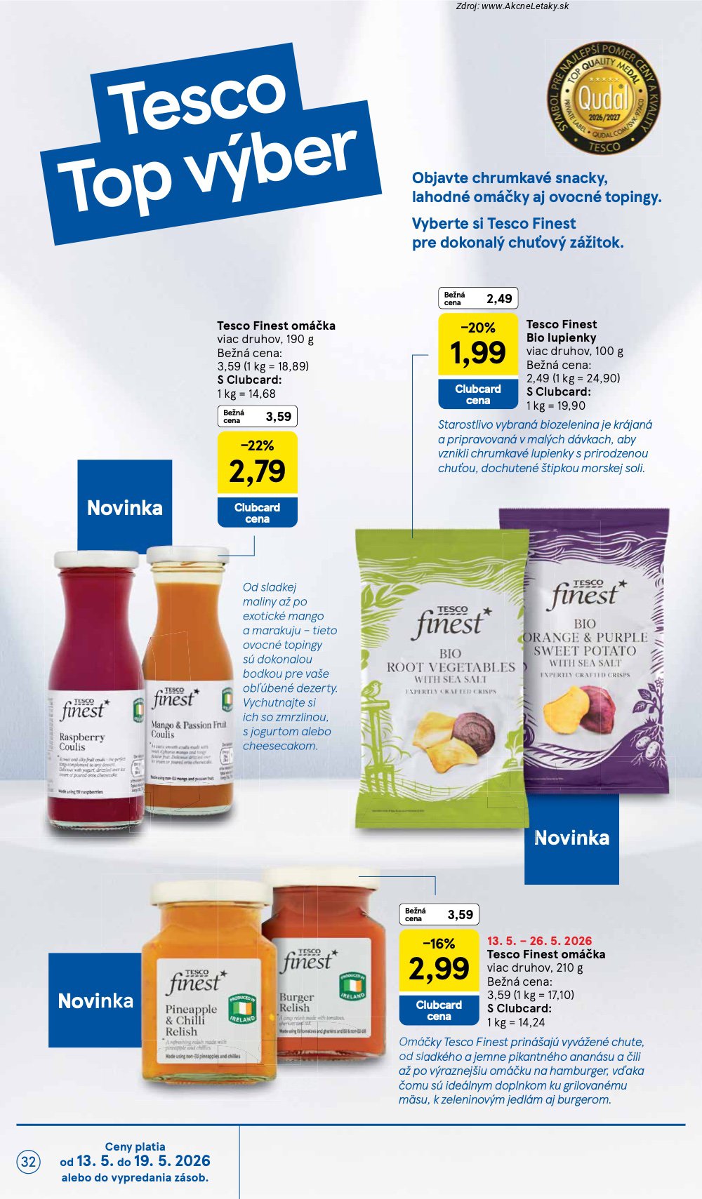 Leták Tesco (13. 5. - 19. 5. 2026) - strana 32 z 51