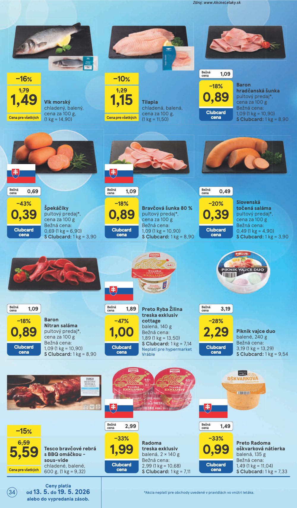 Leták Tesco - strana 34