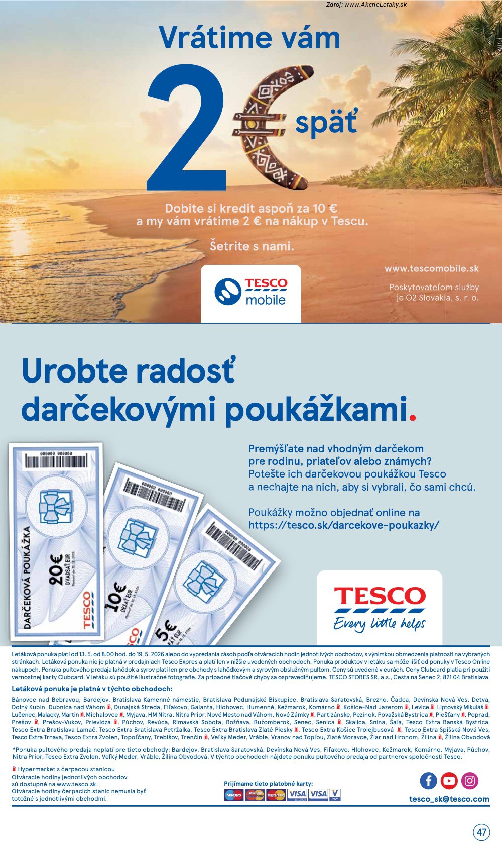 Leták Tesco - strana 47