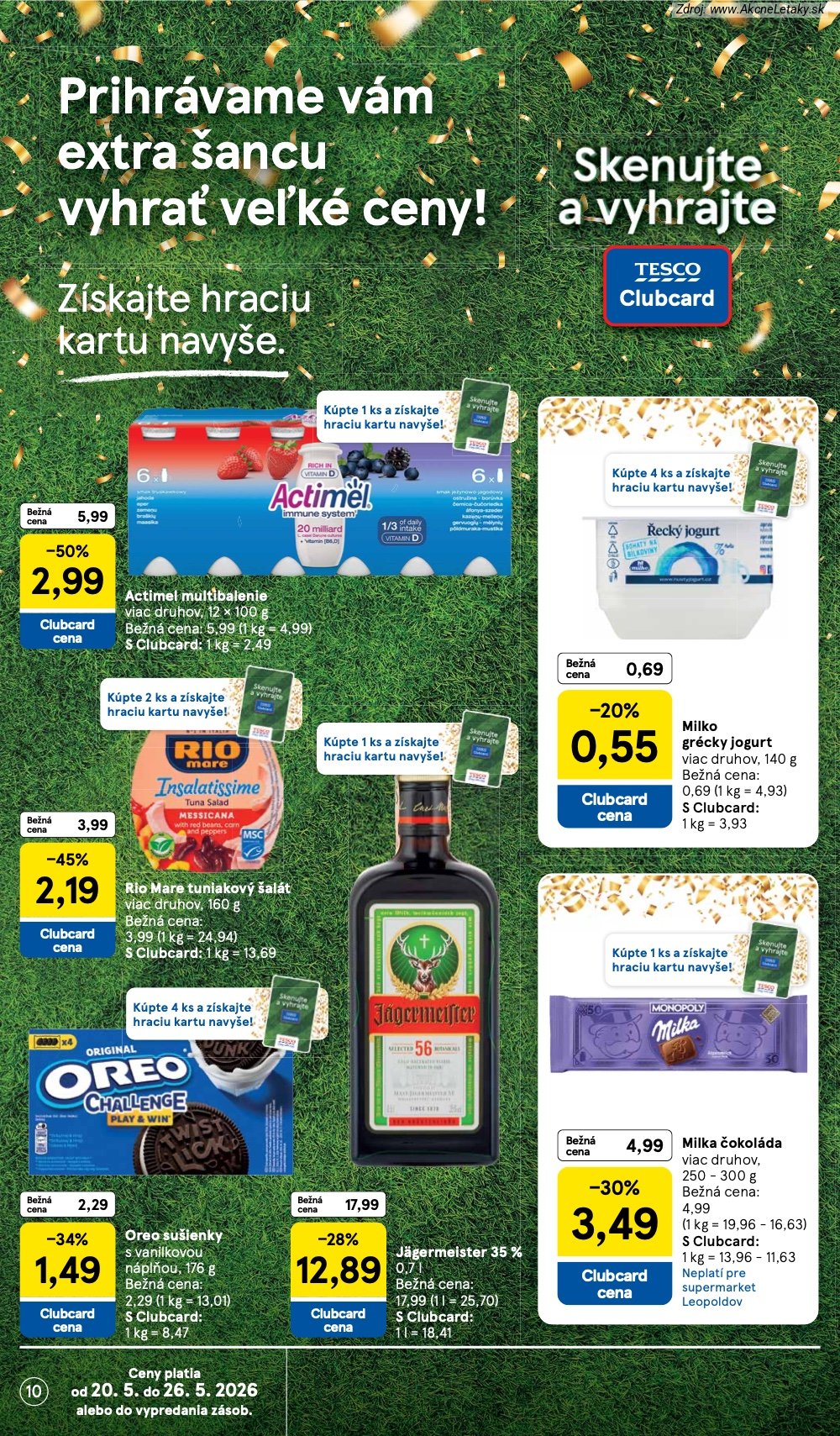 Leták Tesco (20. 5. - 26. 5. 2026) - strana 10 z 31