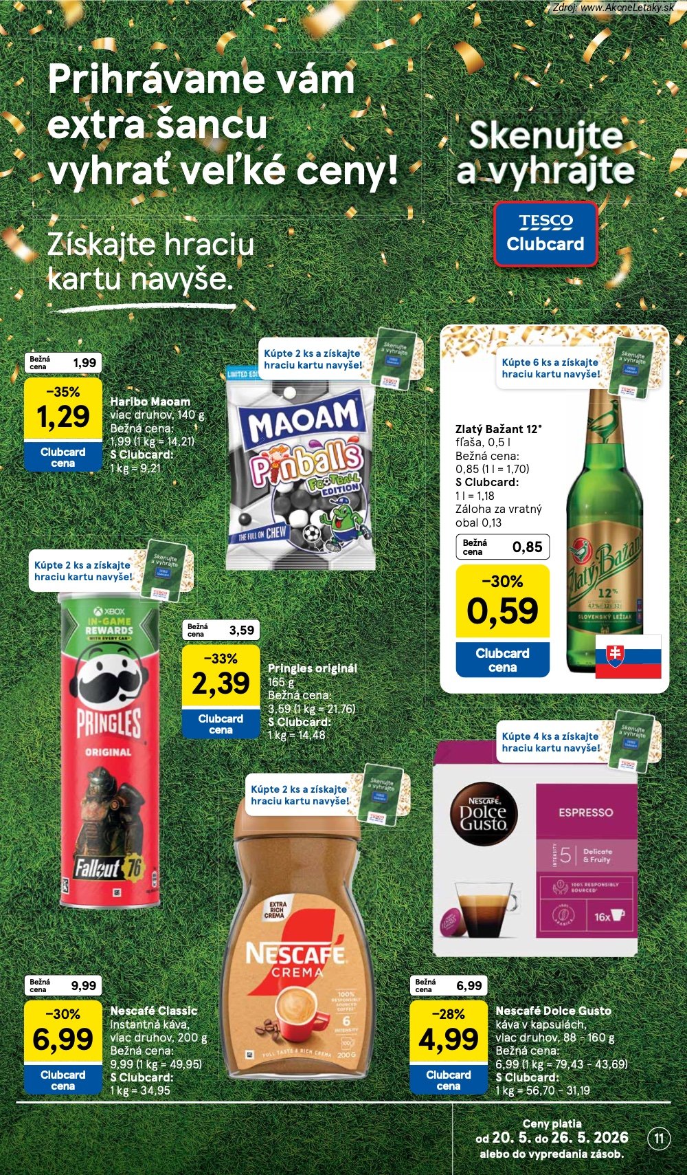 Leták Tesco (20. 5. - 26. 5. 2026) - strana 11 z 31