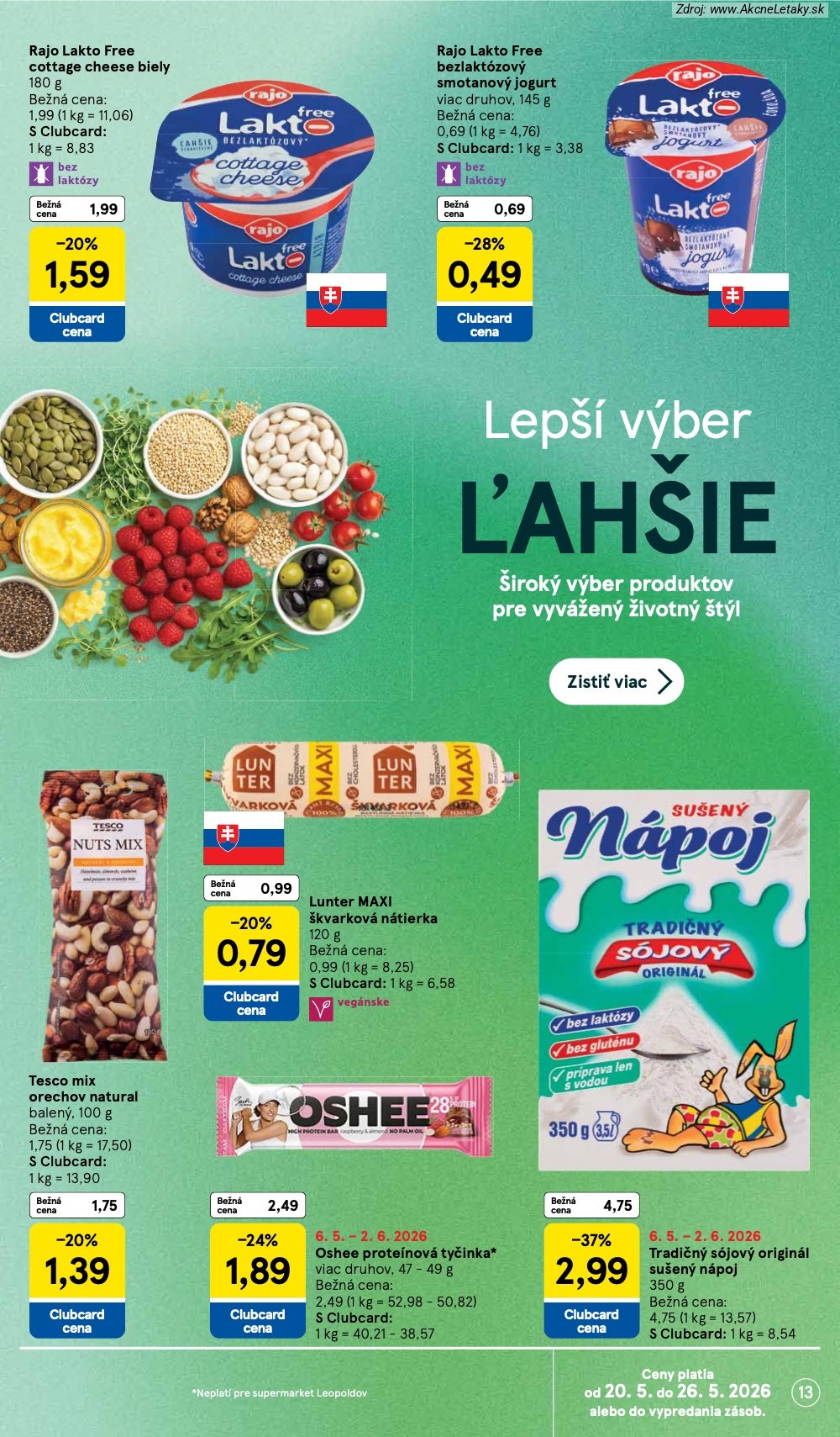 Leták Tesco (20. 5. - 26. 5. 2026) - strana 13 z 31