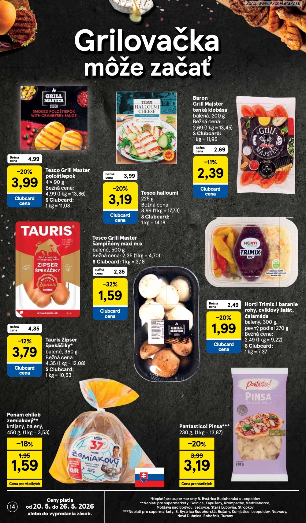 Leták Tesco (20. 5. - 26. 5. 2026) - strana 14 z 31