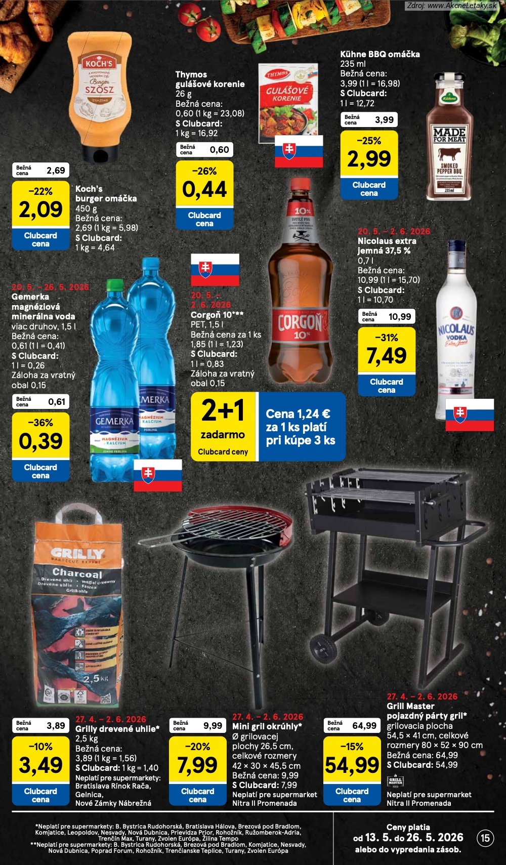 Leták Tesco (20. 5. - 26. 5. 2026) - strana 15 z 31