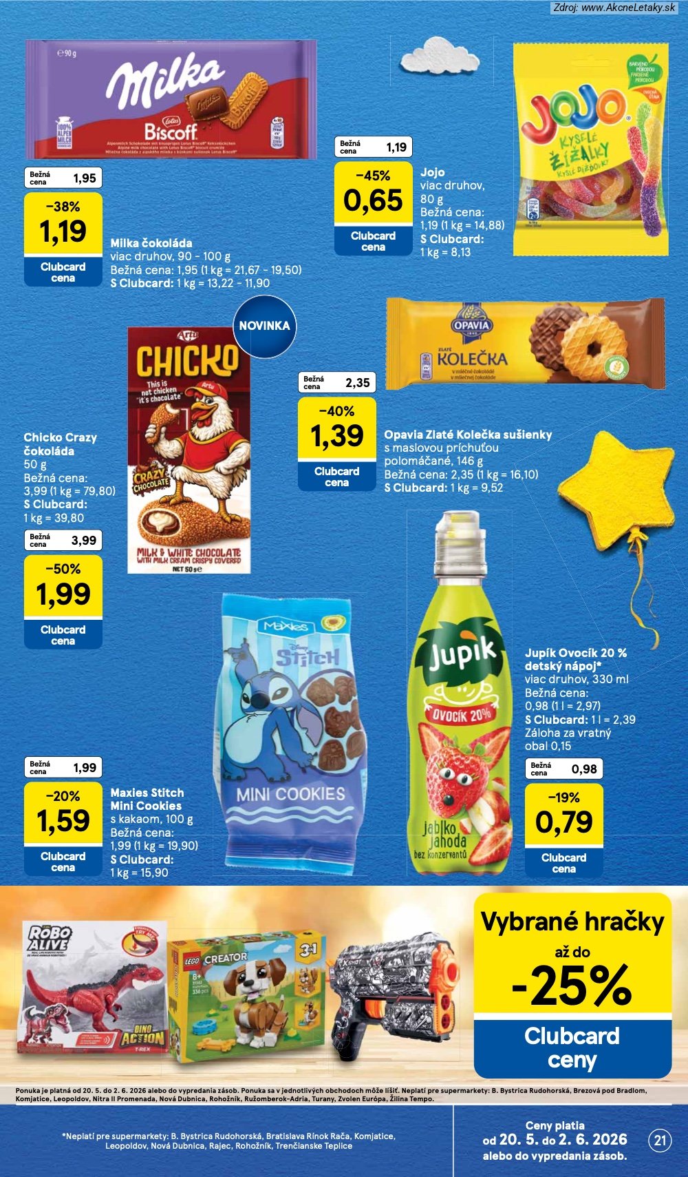 Leták Tesco (20. 5. - 26. 5. 2026) - strana 21 z 31