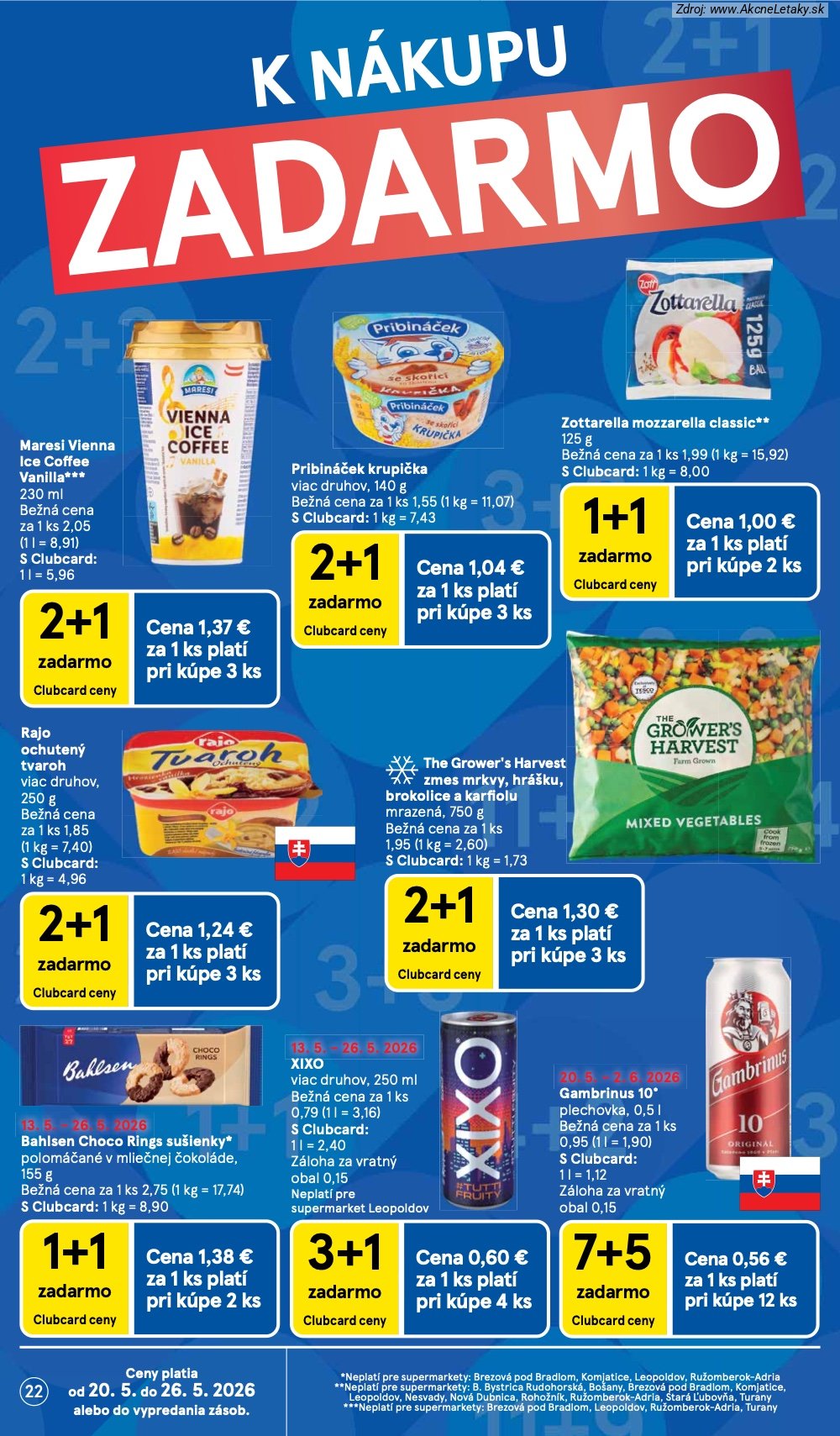 Leták Tesco (20. 5. - 26. 5. 2026) - strana 22 z 31