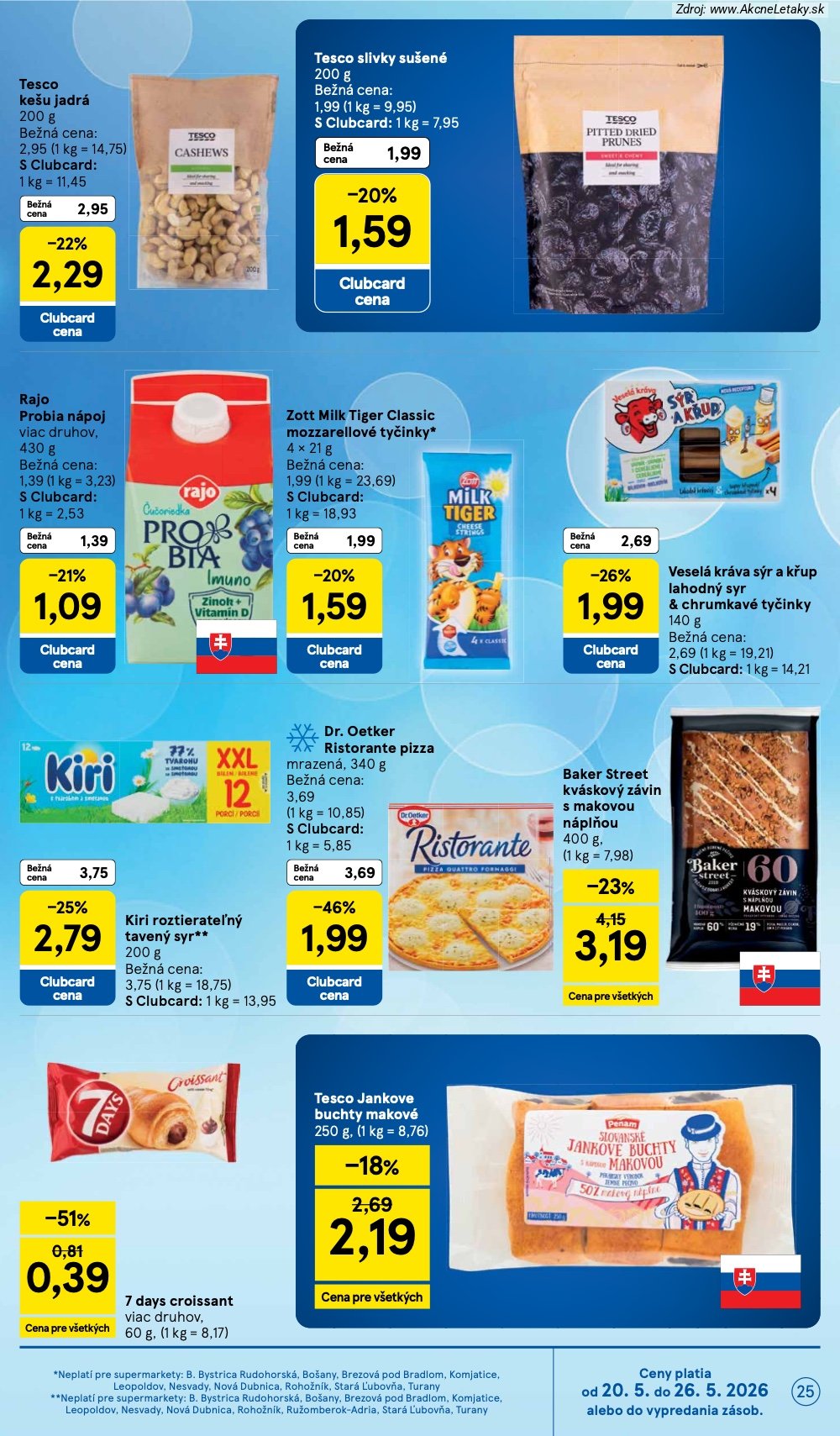 Leták Tesco (20. 5. - 26. 5. 2026) - strana 25 z 31