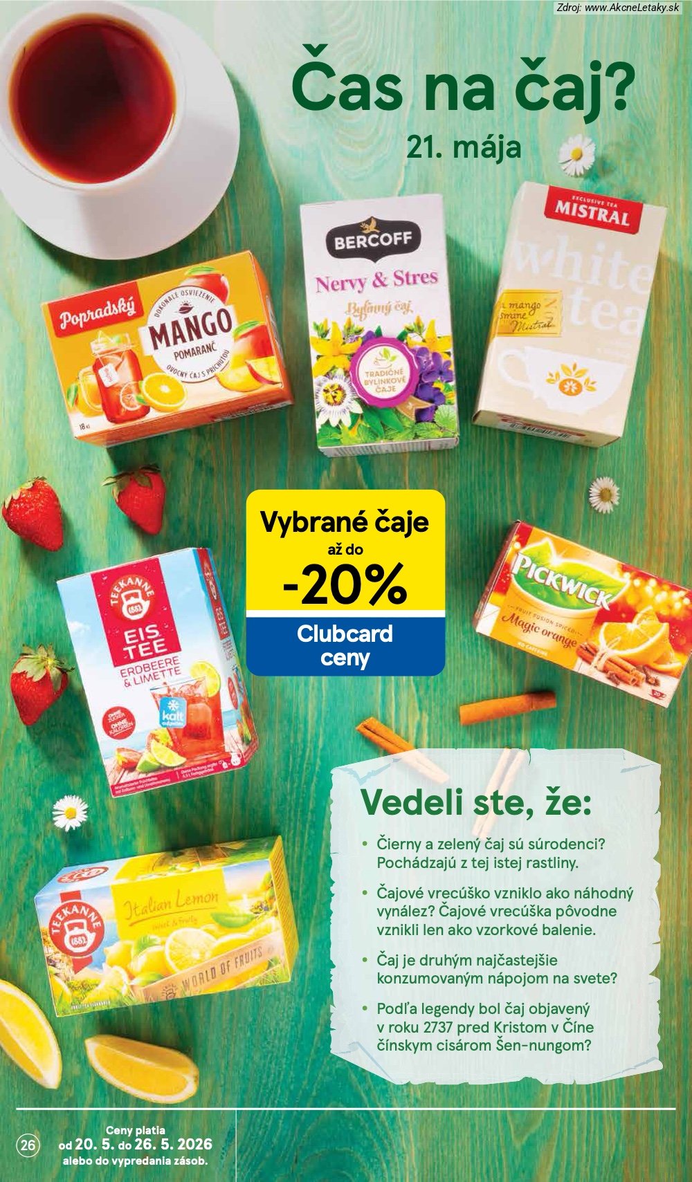 Leták Tesco (20. 5. - 26. 5. 2026) - strana 26 z 31