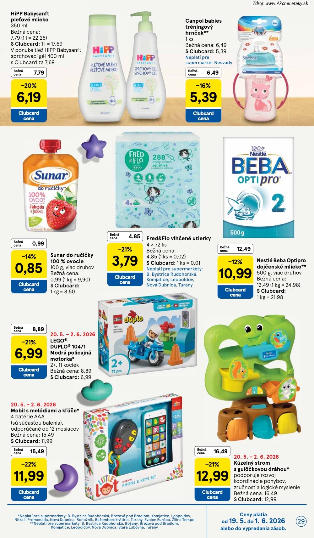Leták Tesco (20. 5. - 26. 5. 2026) - strana 29 z 31