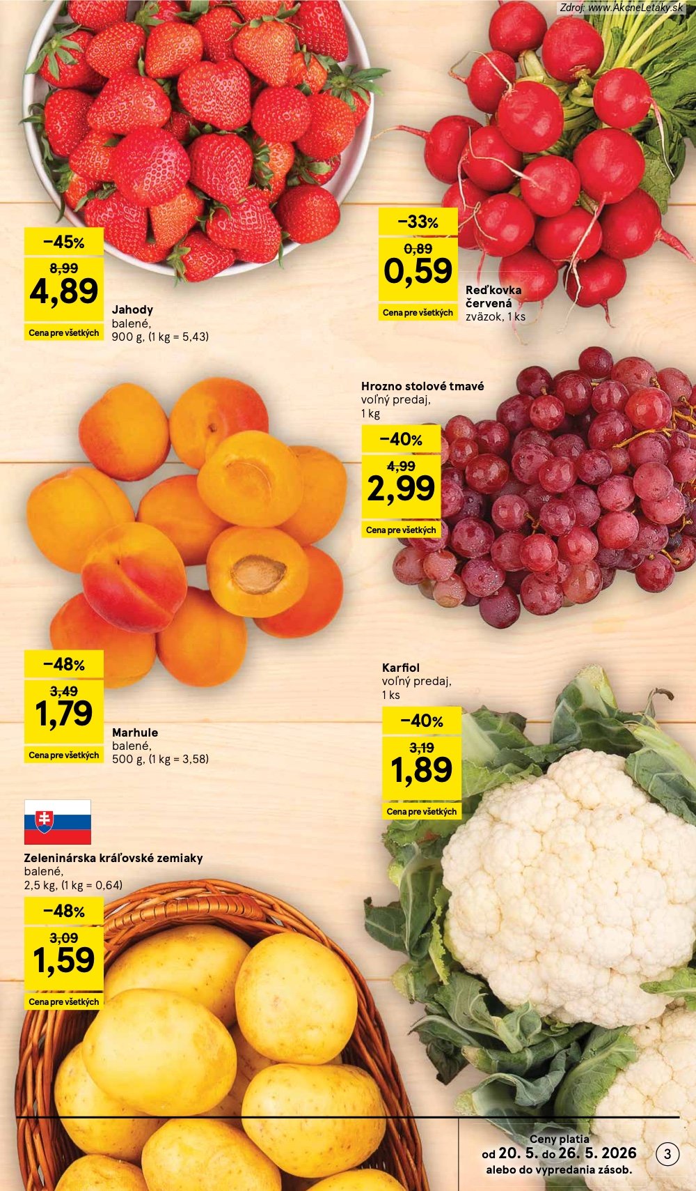 Leták Tesco (20. 5. - 26. 5. 2026) - strana 3 z 31