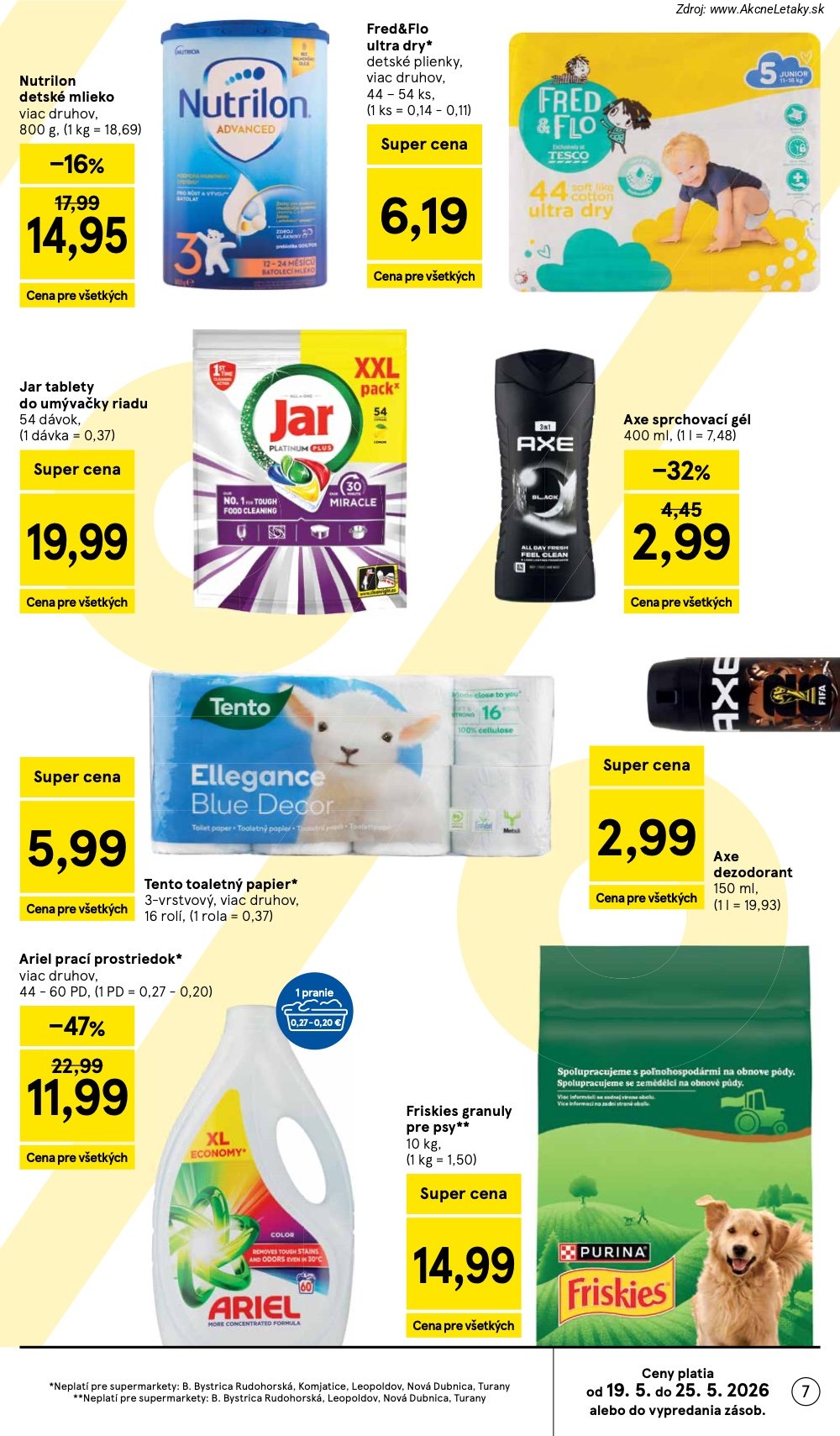 Leták Tesco (20. 5. - 26. 5. 2026) - strana 7 z 31