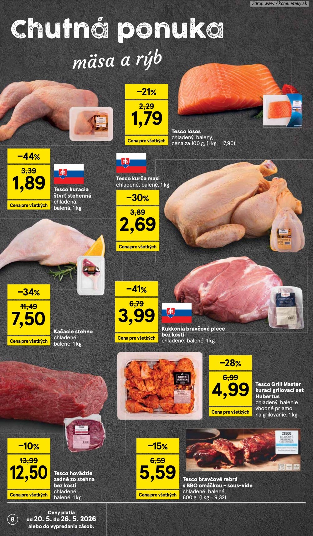 Leták Tesco (20. 5. - 26. 5. 2026) - strana 8 z 31