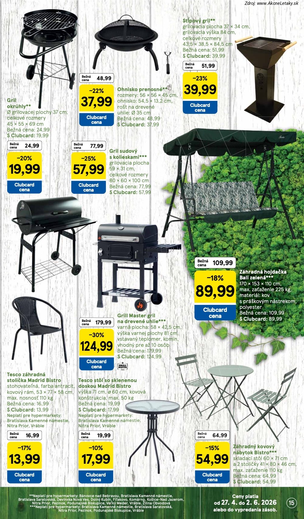 Leták Tesco (20. 5. - 26. 5. 2026) - strana 15 z 49