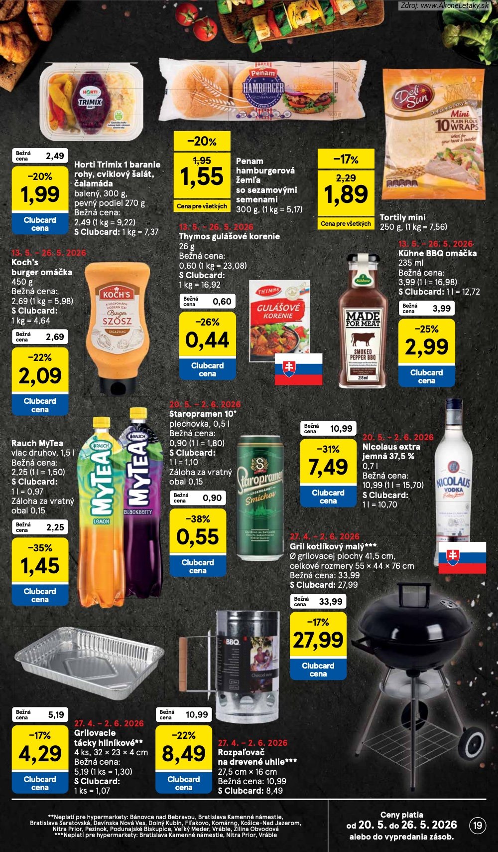 Leták Tesco (20. 5. - 26. 5. 2026) - strana 19 z 49