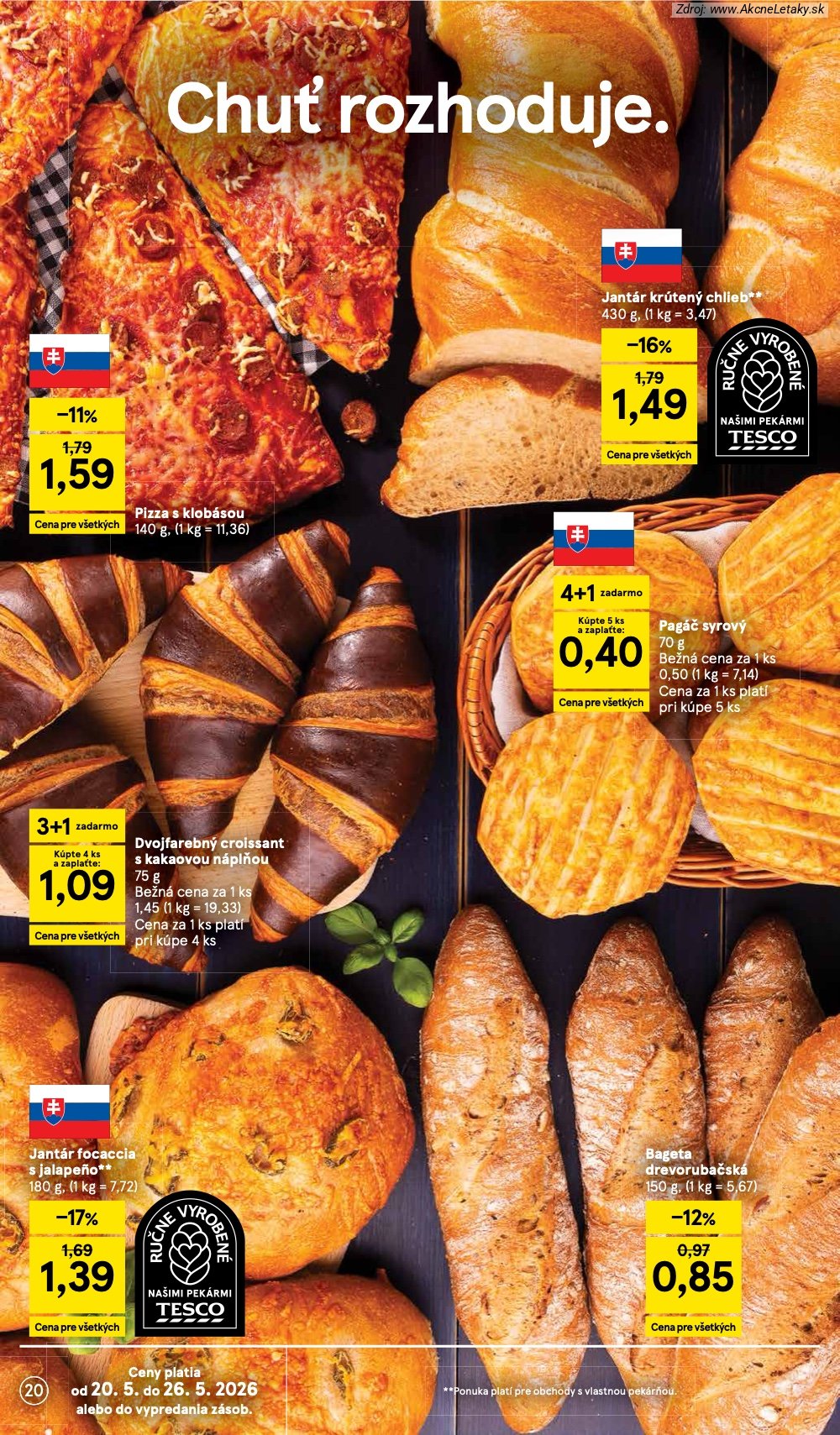 Leták Tesco (20. 5. - 26. 5. 2026) - strana 20 z 49