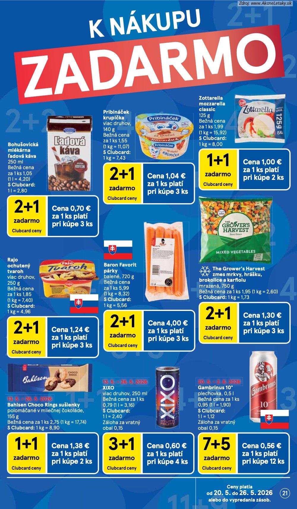 Leták Tesco (20. 5. - 26. 5. 2026) - strana 21 z 49