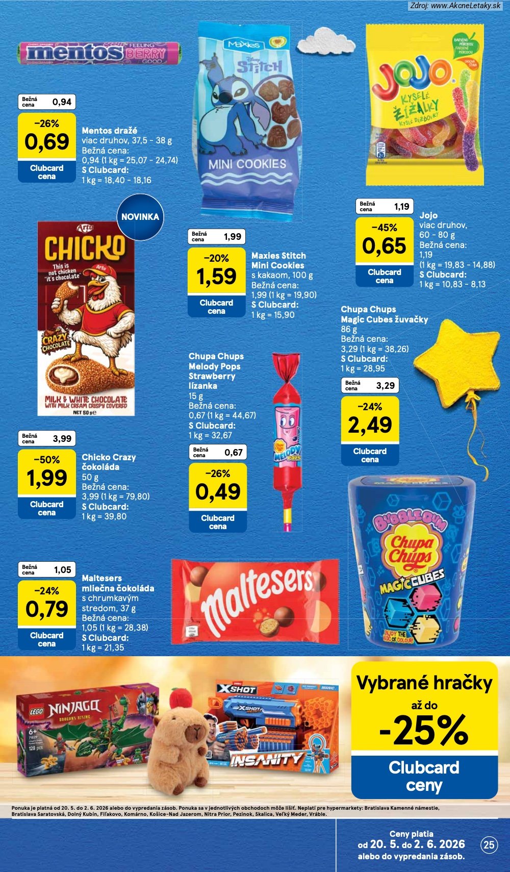 Leták Tesco (20. 5. - 26. 5. 2026) - strana 25 z 49