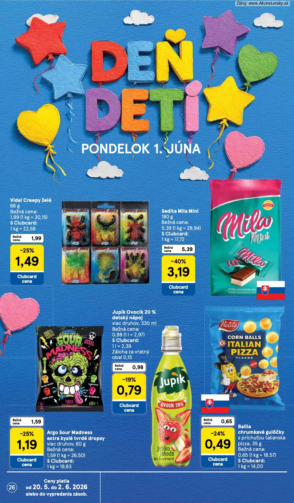 Leták Tesco (20. 5. - 26. 5. 2026) - strana 26 z 49