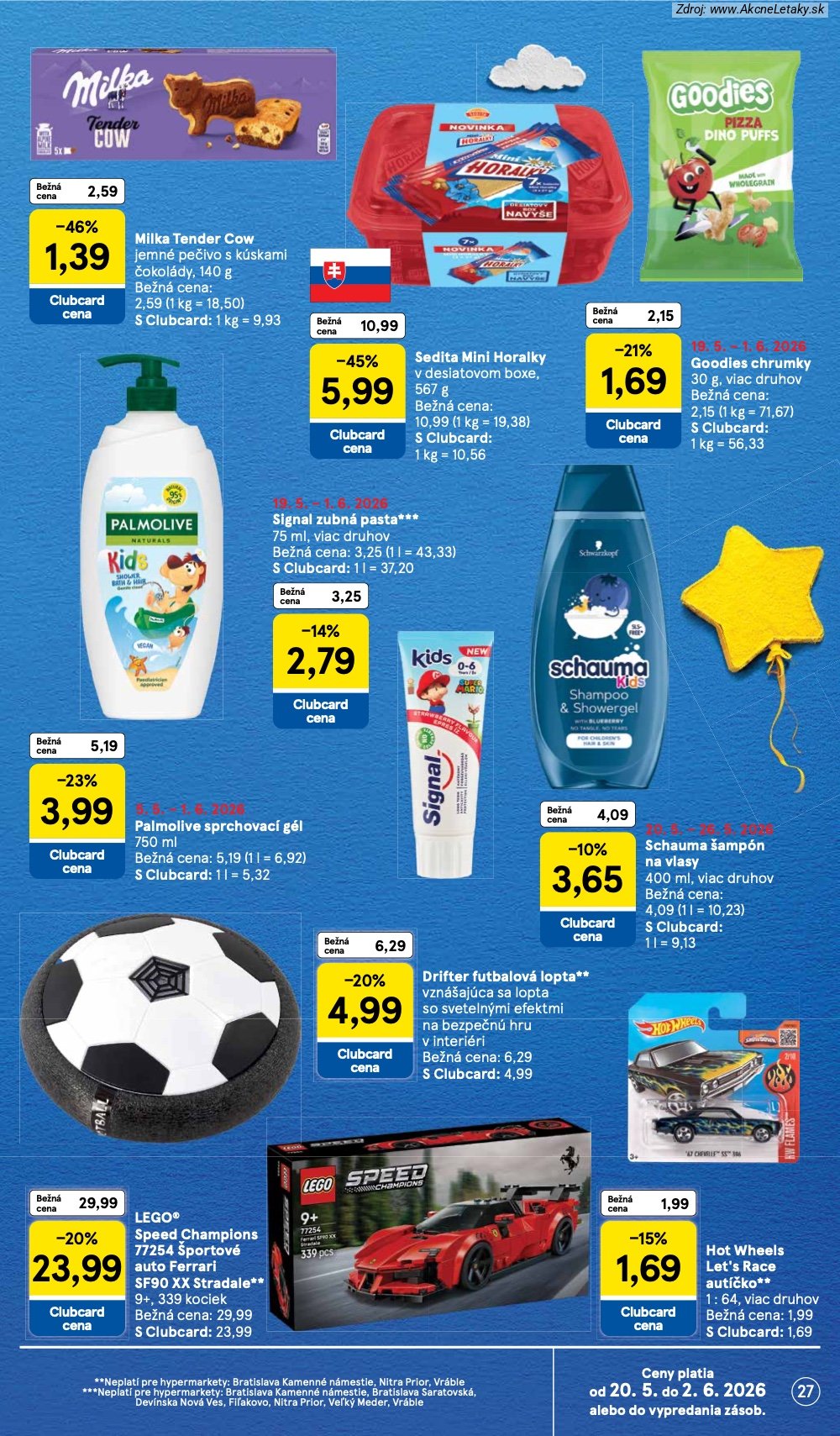 Leták Tesco (20. 5. - 26. 5. 2026) - strana 27 z 49