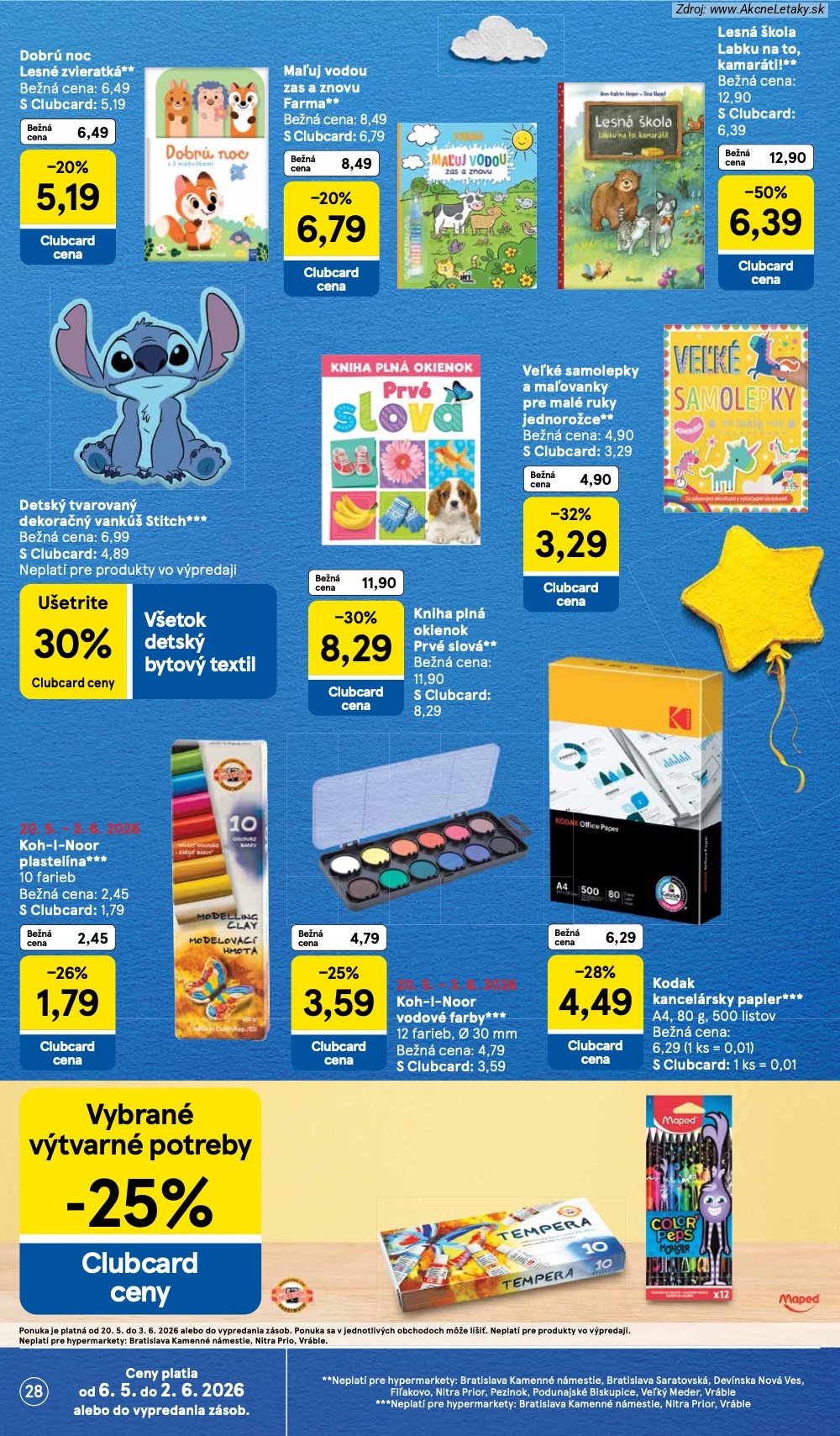 Leták Tesco (20. 5. - 26. 5. 2026) - strana 28 z 49