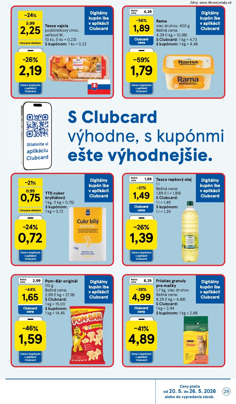 Leták Tesco (20. 5. - 26. 5. 2026) - strana 29 z 49